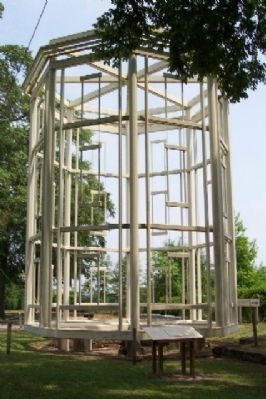 The "Ghost" Tower and Marker. Click for full size. The "Ghost" Tower and Marker image. Click for full size.