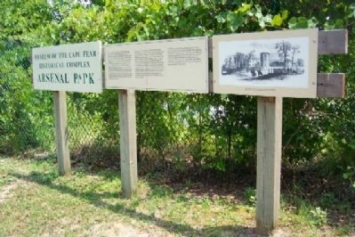 Arsenal Park Markers. Click for full size. Arsenal Park Markers image. Click for full size.