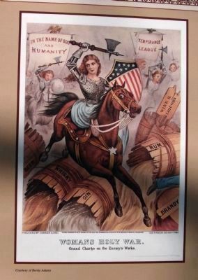 Close-up Photo - Illustration of 'Womans Holy War.'. Click for full size. Close-up Photo - Illustration of 'Womans Holy War.' image. Click for full size.