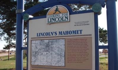 Top Section - - Lincoln's Mahomet / Marker. Click for full size. Top Section - - Lincoln's Mahomet / Marker image. Click for full size.
