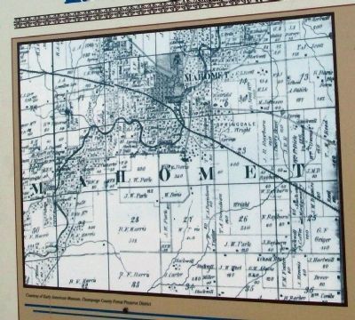 Close-up Photo - - Map on Marker. Click for full size. Close-up Photo - - Map on Marker image. Click for full size.