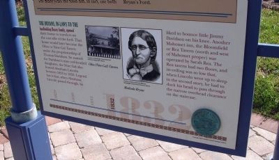 Bottom Section - - Lincoln's Mahomet / Marker. Click for full size. Bottom Section - - Lincoln's Mahomet / Marker image. Click for full size.