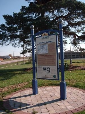 Full View - - Lincoln's Mahomet / Marker. Click for full size. Full View - - Lincoln's Mahomet / Marker image. Click for full size.