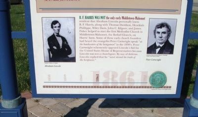 Bottom Section - - Mahomet's Lincoln - Side. Click for full size. Bottom Section - - Mahomet's Lincoln - Side image. Click for full size.