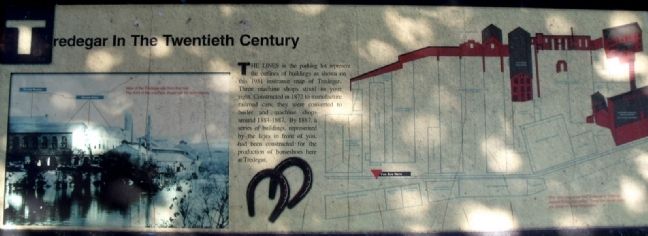 Tredegar in the Twentieth Century panel. Click for full size. Tredegar in the Twentieth Century panel image. Click for full size.