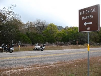 Site of McLaurin Massacre (Last Indian Raid in Frio Canyon) Marker image. Click for full size.