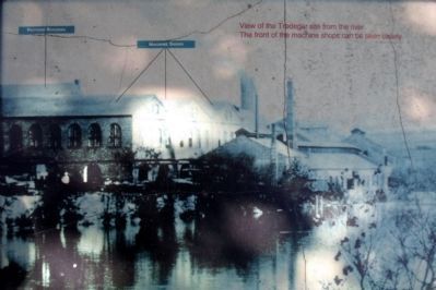 Machine shops at Tredegar. Click for full size. Machine shops at Tredegar image. Click for full size.