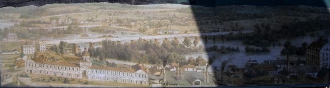 View of the Richmond-Petersburg Railroad Bridge over the James River. Click for full size. View of the Richmond-Petersburg Railroad Bridge over the James River image. Click for full size.
