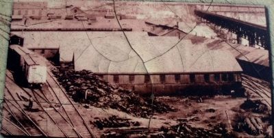 One of Tredegar's rail line dump sites.. Click for full size. One of Tredegar's rail line dump sites. image. Click for full size.