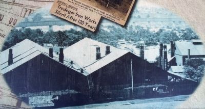 Tredegar Rolling Mills c.1800s image. Click for full size.