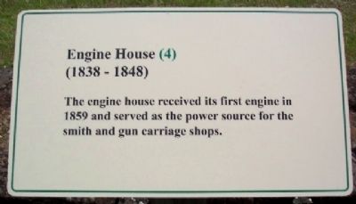 Engine House (1838 - 1848) Marker image. Click for full size.