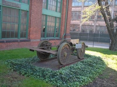 Marker at Edison's Laboratory. Click for full size. Marker at Edison's Laboratory image. Click for full size.