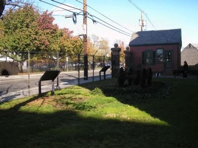 Locomotive Marker in West Orange. Click for full size. Locomotive Marker in West Orange image. Click for full size.