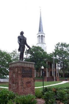 Lafayette Statue image. Click for full size.