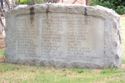 Liberty Point Declaration of Independence Marker image. Click for full size.