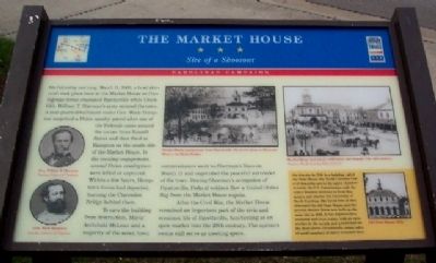 The Market House Marker. Click for full size. The Market House Marker image. Click for full size.