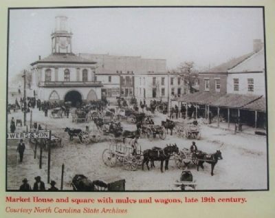 Market House Photo on Marker image. Click for full size.