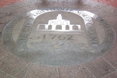 City Seal on Market House Floor image. Click for full size.