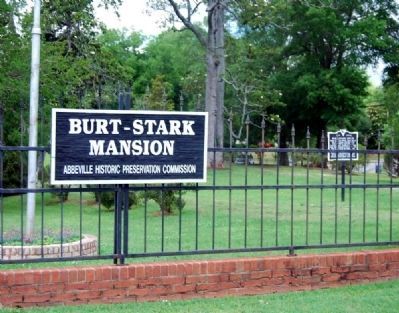 Burt-Stark House Marker image. Click for full size.