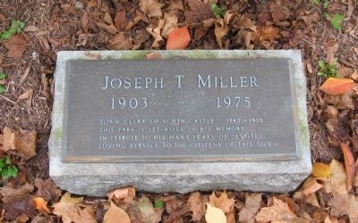 Joseph T. Miller Marker. Click for full size. Joseph T. Miller Marker image. Click for full size.