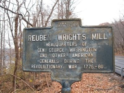 Reuben Wright�s Mill Marker image. Click for full size.