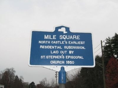 Mile Square Marker image. Click for full size.
