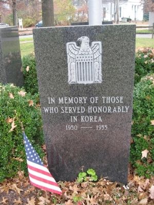 Korean War Memorial. Click for full size. Korean War Memorial image. Click for full size.