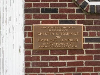 Plaque on the Building image. Click for full size.