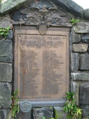 North Castle World War I Memorial image. Click for full size.