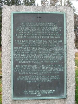 The Old North Castle Church Marker image. Click for full size.