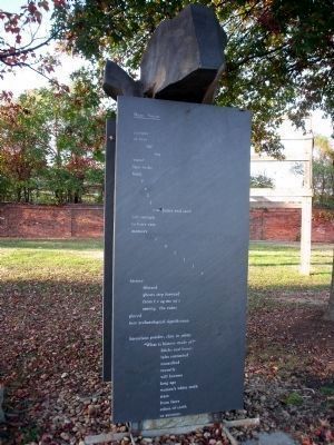 Nearby African American Monument (front) image. Click for full size.