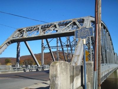 Delaware Bridge Marker image. Click for full size.