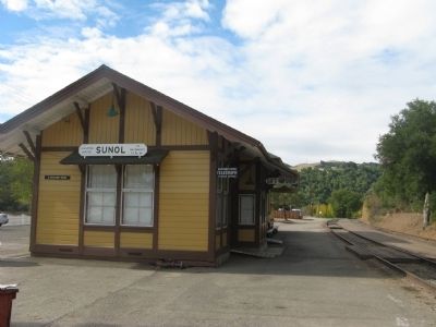 Niles Canyon Railway Depot in Sunol image. Click for full size.