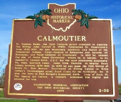 Calmoutier Marker (Side B). Click for full size. Calmoutier Marker (Side B) image. Click for full size.