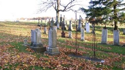 St. Genevieve Church Cemetery. Click for full size. St. Genevieve Church Cemetery image. Click for full size.
