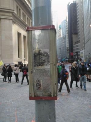 Wall Street Triple Marker. Click for full size. Wall Street Triple Marker image. Click for full size.