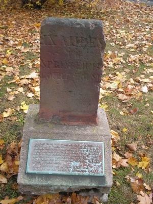 Springfield Mileage Marker. Click for full size. Springfield Mileage Marker image. Click for full size.