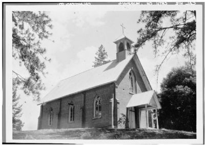 St. Patrick's - View from Northwest - Photo Courtesy of the Historic American Buildings Survey image. Click for full size.