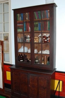 In the Doctor's study of the Homestead. Click for full size. In the Doctor's study of the Homestead image. Click for full size.