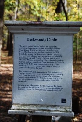 Backwoods Cabin Marker image. Click for full size.