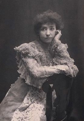 Minnie Maddern Fiske<br>(1865-1932) image. Click for full size.