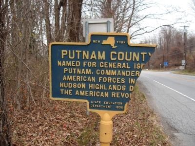 Putnam County Marker. Click for full size. Putnam County Marker image. Click for full size.