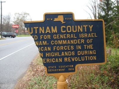 Putnam County Marker. Click for full size. Putnam County Marker image. Click for full size.