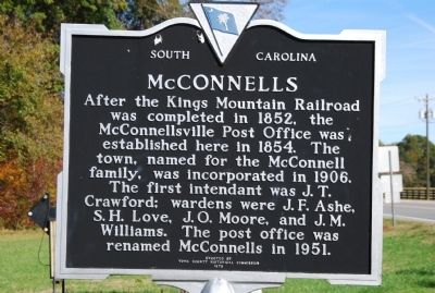 McConnells Marker. Click for full size. McConnells Marker image. Click for full size.