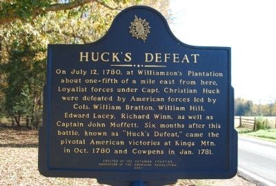 Huck's Defeat Marker image. Click for full size.