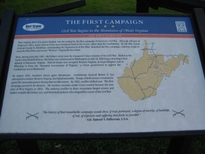 The First Campaign Marker image. Click for full size.