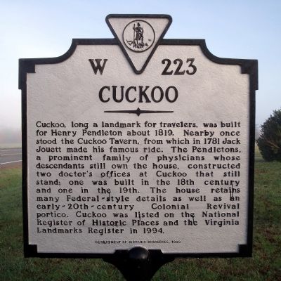 Cuckoo Marker image. Click for full size.