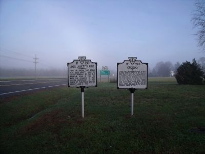 Markers on US-33 W. Click for full size. Markers on US-33 W image. Click for full size.