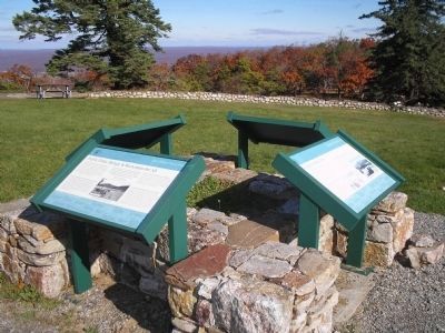 Markers at High Point State Park image. Click for full size.