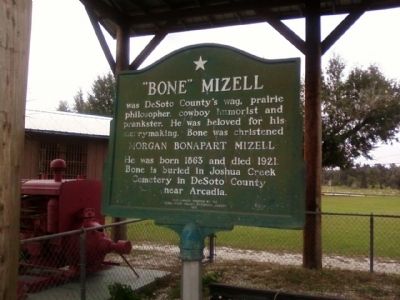 "Bone" Mizell Marker image. Click for full size.